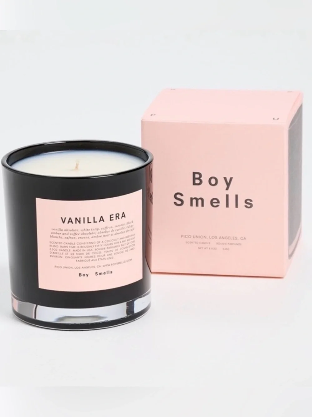 Boy Smells Vanilla Era Candle NIB NWT